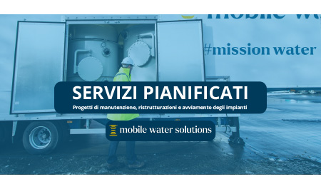 Servizio Pianificato Mobile Water Solutions
